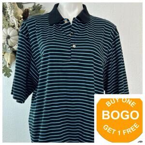 Peter Millar Striped Cotton Polo